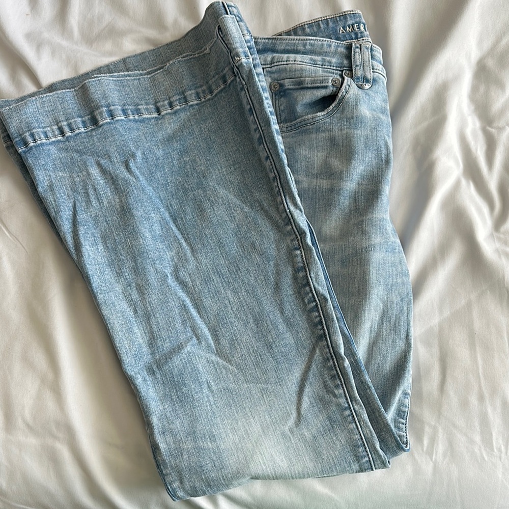 American eagle wide leg jeans